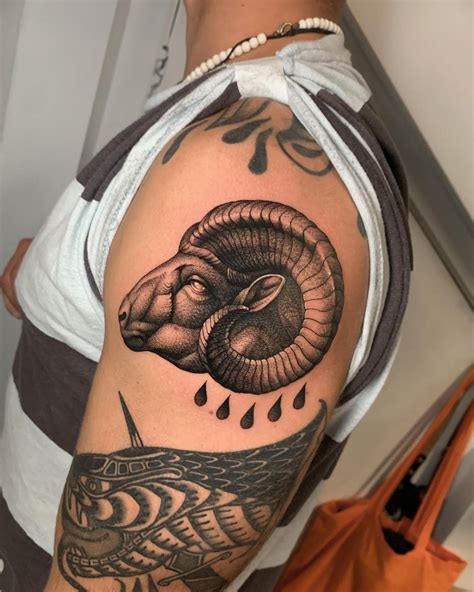 tattoo ram|25 Ram Tattoo Ideas in 2024